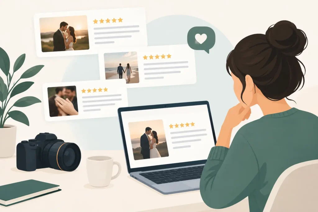 How to Read Engagement Photographer Reviews